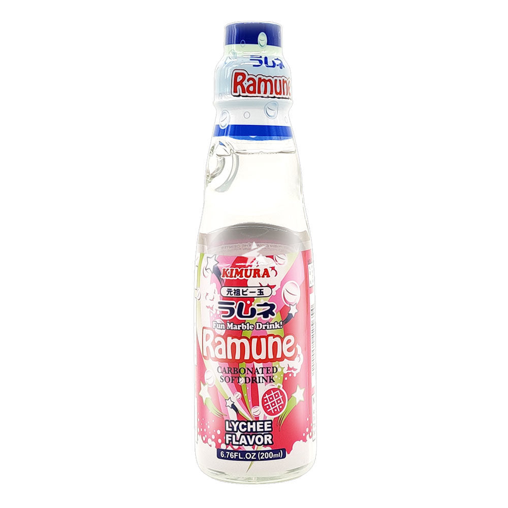 Ramune Soda Litchi 200ml, Kimura