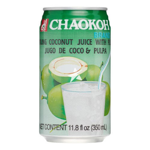 Kokosjuice med kokoskött 350ml, Chaokoh