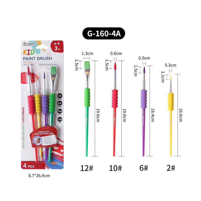 Barn Set av pensel 4pack
