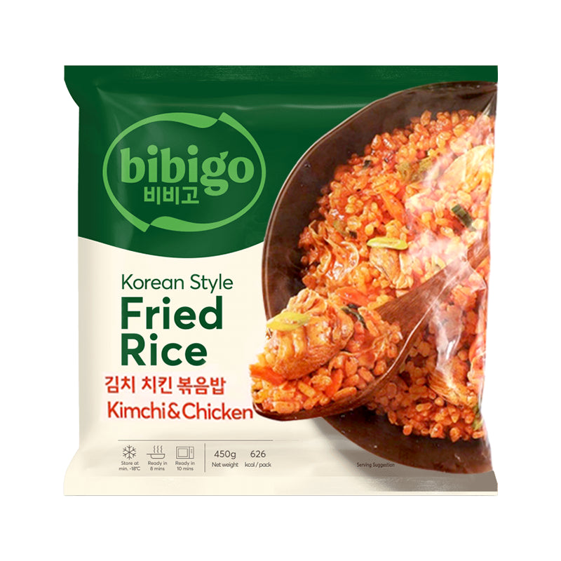 Korean Fried Rice kimchi & kyckling Bibigo 450g