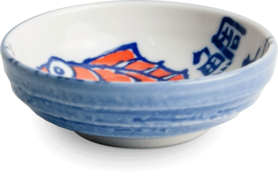 Sakana fisk såsfat Ø9,5 cm | H3 cm