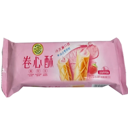 Rullkaka jordgubbsmak 52g, XFJ