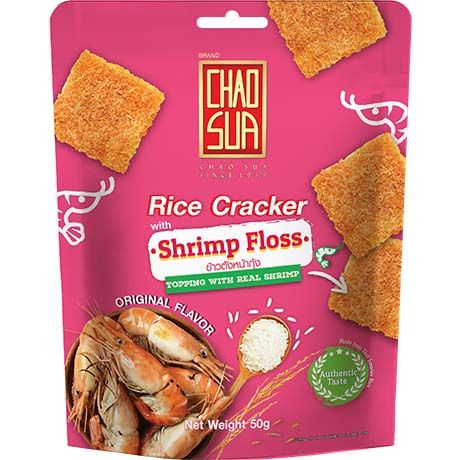 Rischips med Räksmak 50g, Chao Sua