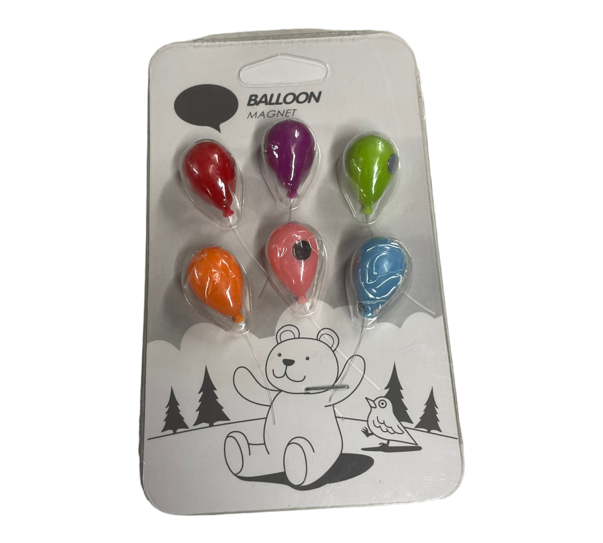 BALLOON MAGNET 6pack