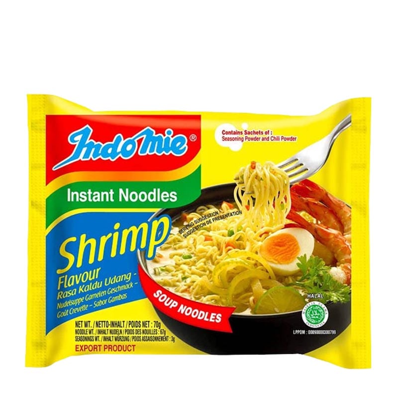 Indomie räkor 70g