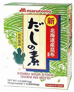 Vegetarisk Dashi (kombu) 1kg, Marutomo