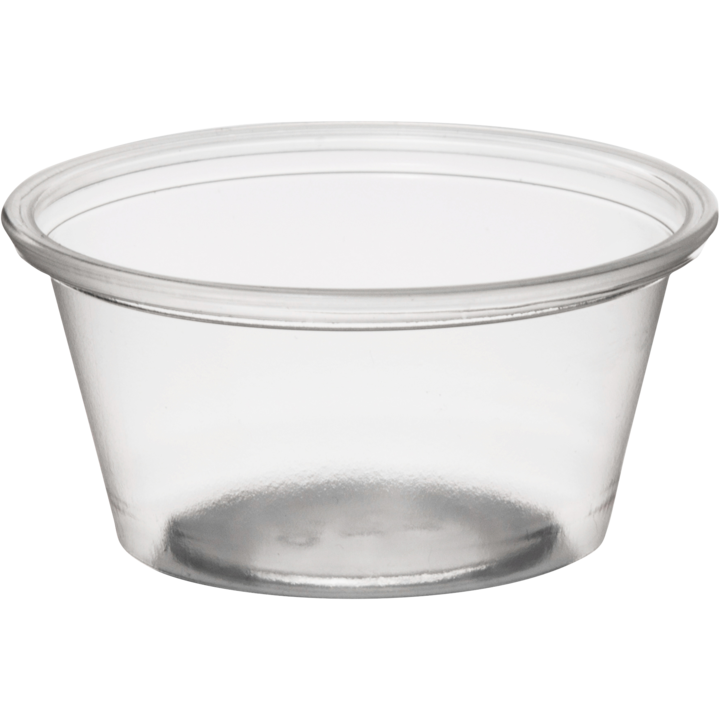 Dressingbägare PP Klar 60ml, 100-pack