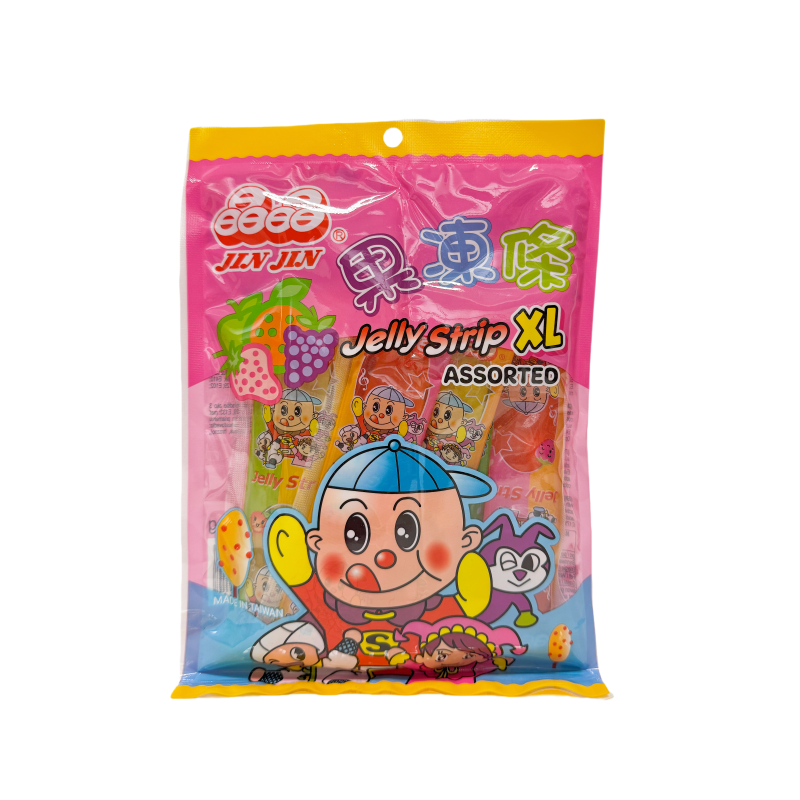 Jelly Stripes XL mix fruktsmaker 300g, JinJin