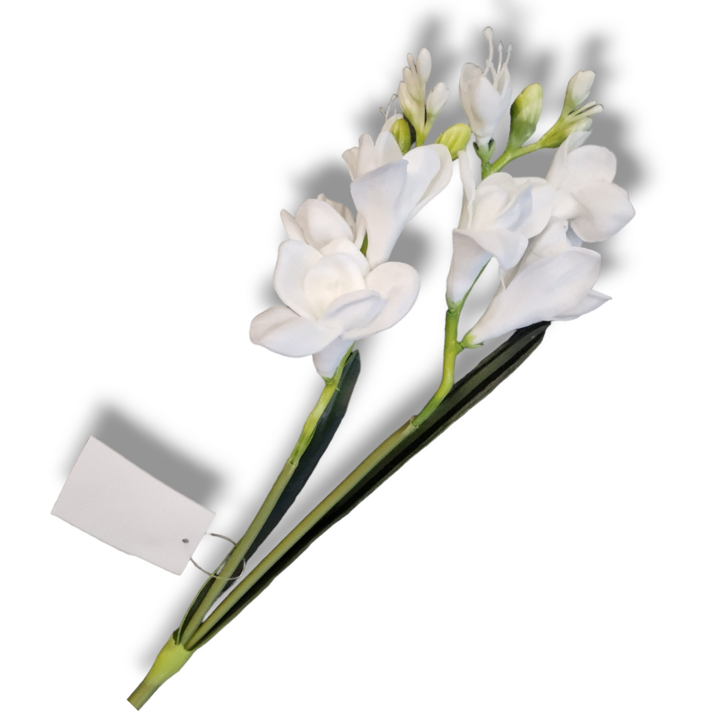 konstgjord Freesia, irisväxter vit 1pack