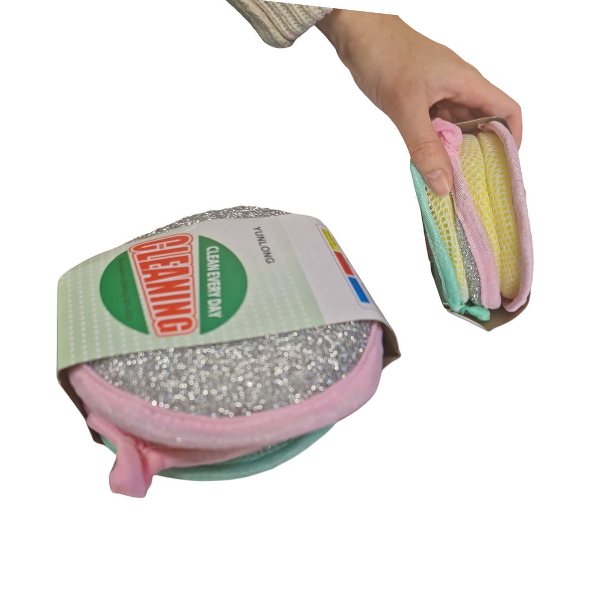 Disksvamp Rund 3-pack