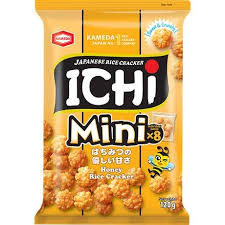 Shoyu Honey Rice Cracker 100g (8pack), Kameda