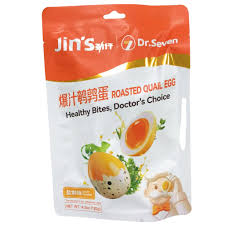 Saltade Vaktel Ägg Snack 120g Jin's