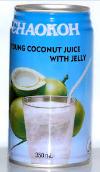 Kokosjuice med kokosgele 350ml, Chaokoh