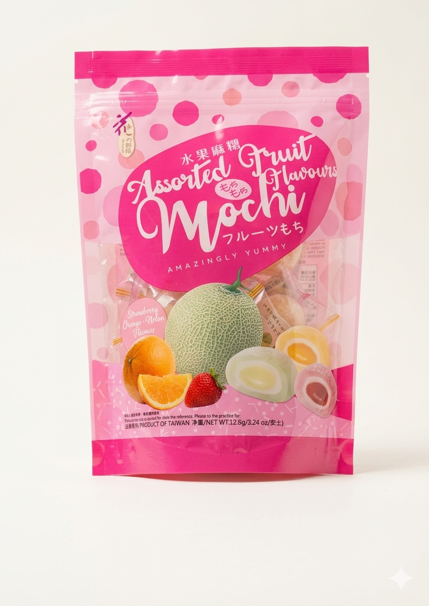Mochi frukt mix 120g