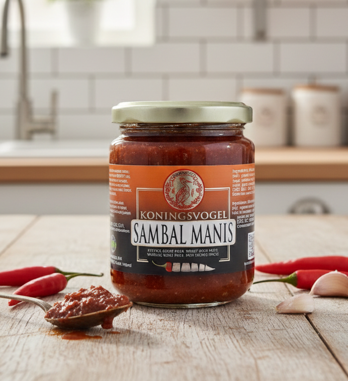 Sambal Manis 280g, Koningsvogel