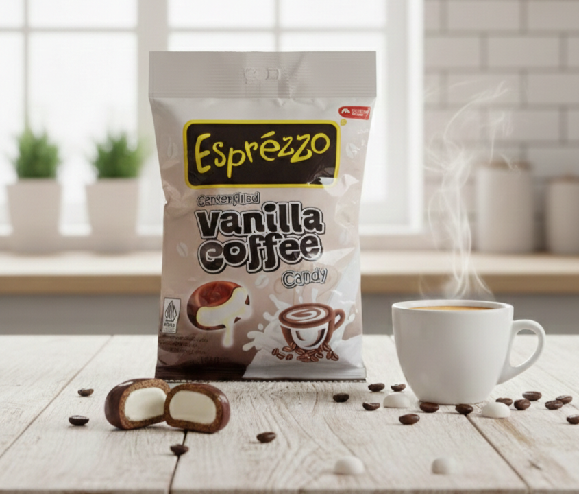 Esprēzzo vanilj kaffe godis 150g