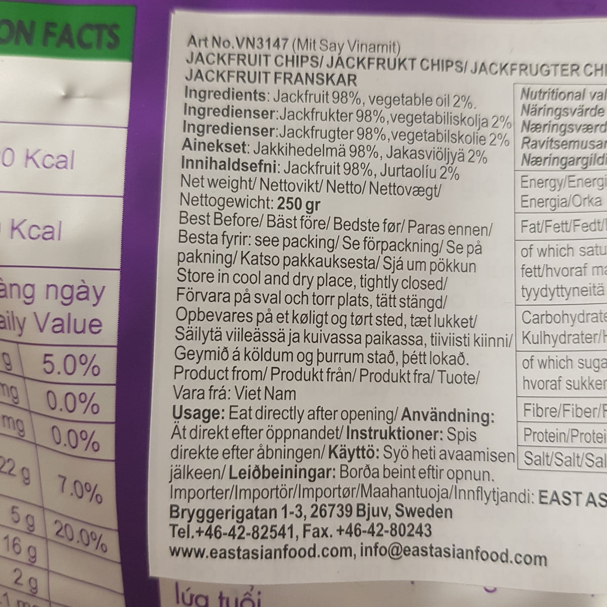 Vinamit jackfrukt