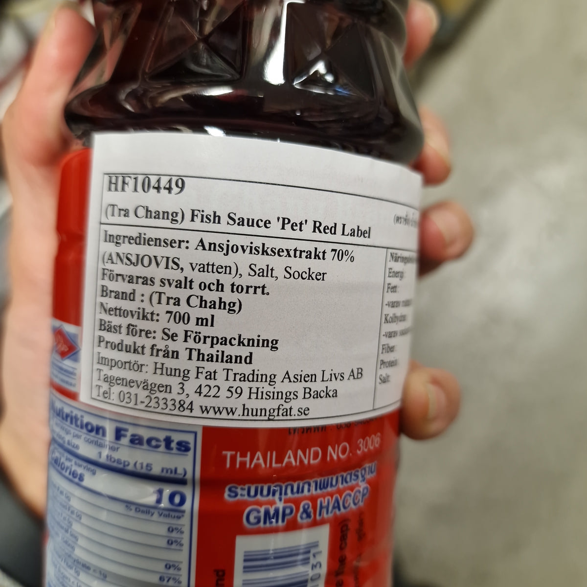 Fisksås 700ml, Tra Chang Brand