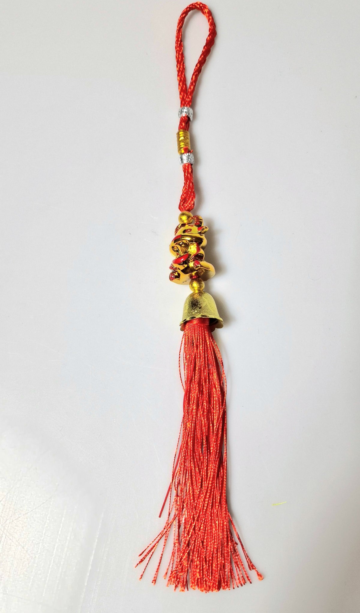 kinesisk lyckoamulett guldko