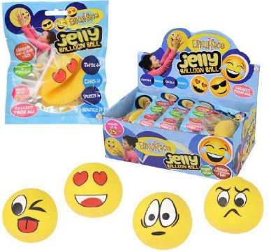 BALLONG BOLL SMILE GULA 6,5 CM