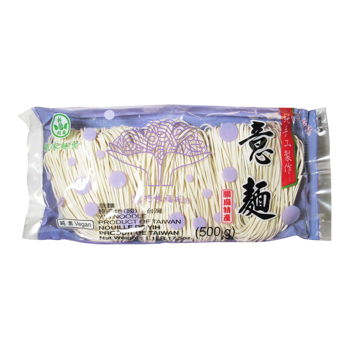 Nudlar Yih Mian 500g Taiwan