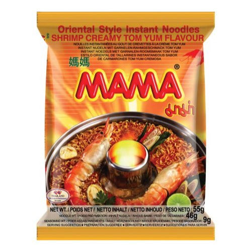 Tom yum Snabbnudlar 60g, Mama