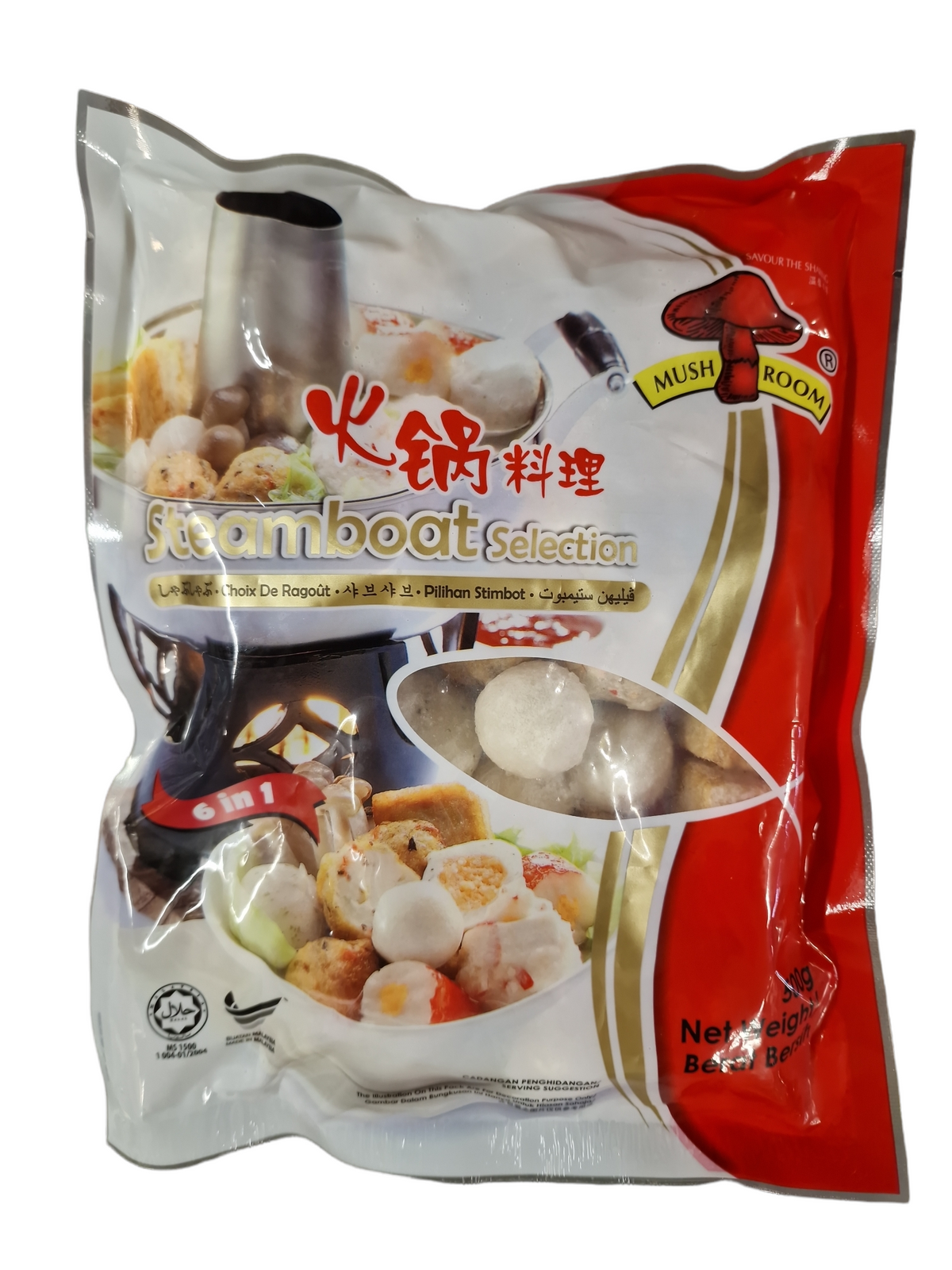 Hotpot 6 olika Fiskbollar 500g