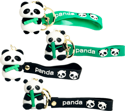 Nyckelring Panda osorterad 5cm