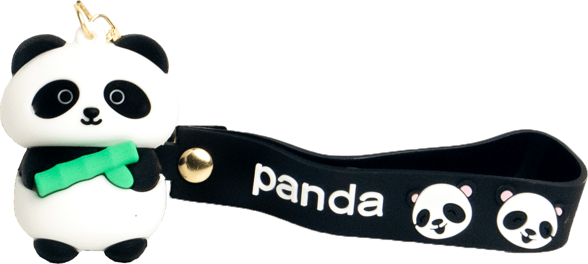 Nyckelring Panda osorterad 5cm