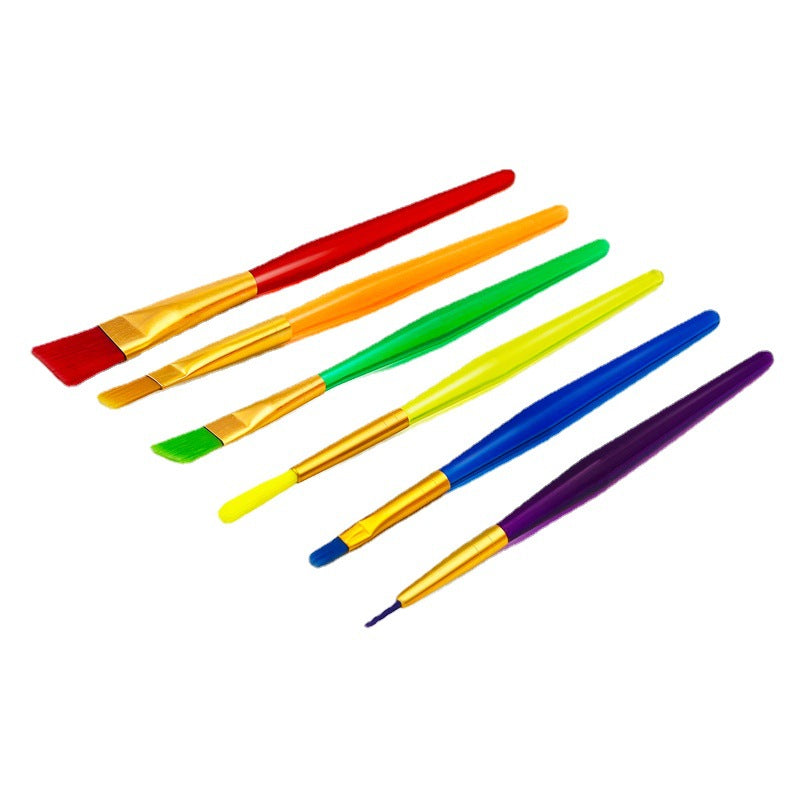 Barn Set av pensel 6pack
