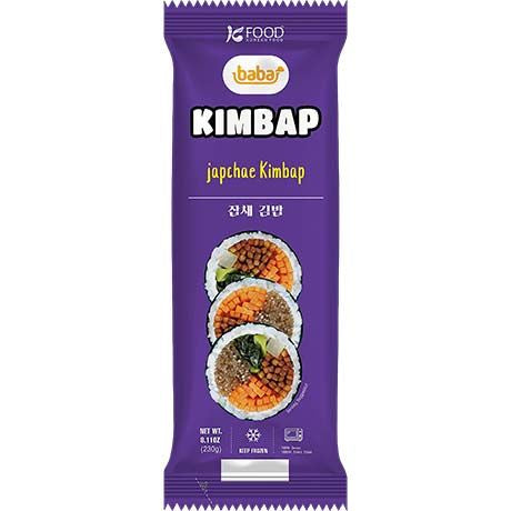 Fryst Japchae Kimbap 230g, Baba