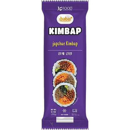 Fryst Japchae Kimbap 230g, Baba