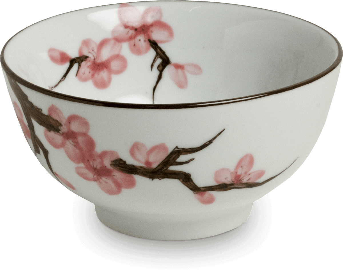 Liten skål med Sakura-motiv. Storlek: Ø11,5 cm | H6 cm.