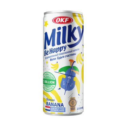 OKF Milky Be Happy Banana 250ml