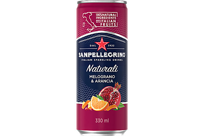 Sanpellegrino Melograno & Arancia Burk 33cl inkl pant