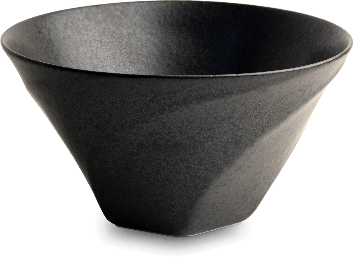 Ramenskål Ohgigatadon Svart Ø19,5 cm | H10.5 cm