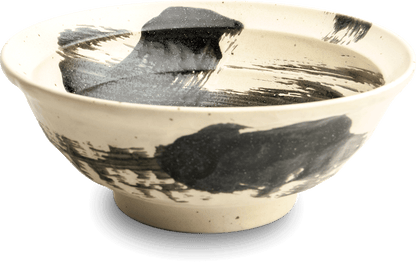 Ramenskål Vit & Svart Ø22 cm | H9 cm