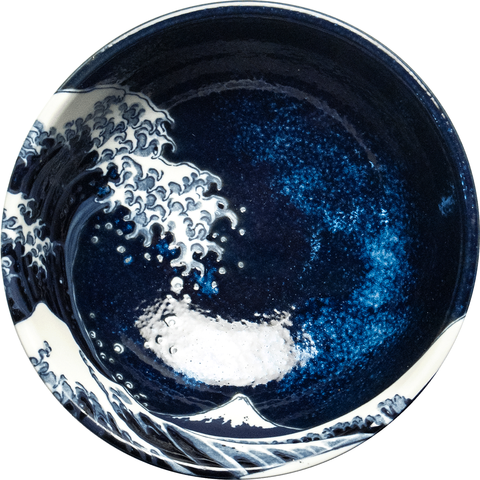 Hokusai Blue Ø15 cm | H7 cm