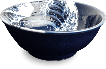 Hokusai Blue (L) Ø19,5 cm | H7,5 cm