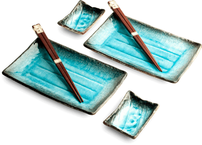 Sushiset, 22x12,5 cm. Storlek: 22x12,5 cm | H2 cm.