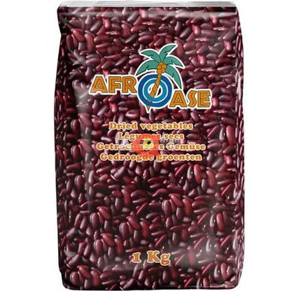 Mörkröda Kidneybönor 1kg, Afroase