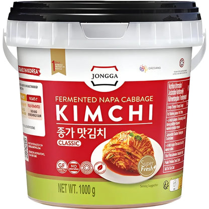 Färsk Kimchi i burk 1kg, Jongga