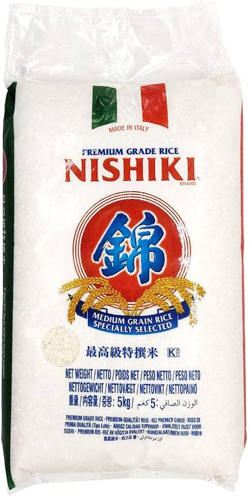 Sushiris (tillverkad i Italien) 5kg, Nishiki