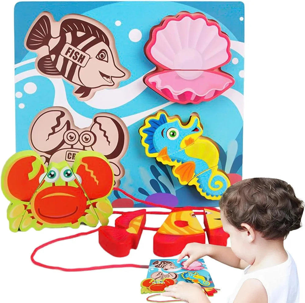Puzzel & lek i trä