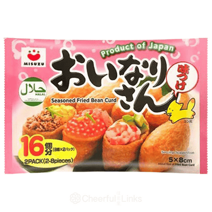 Kryddad Friterad Inari Tofu 250g, Misuzi