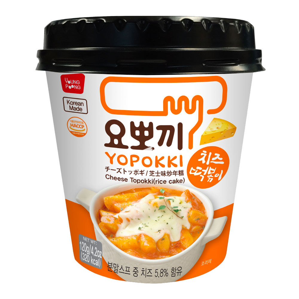 Instant Ttebokki (Cheese) 120g, Yopokki