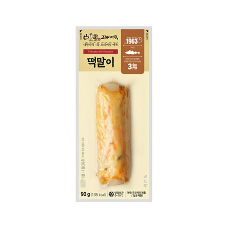 Fryst Koreansk Fiskaka med Riskaka 90g, Goraesa