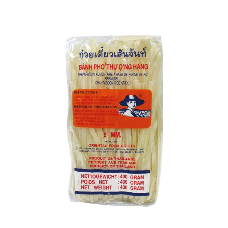 Risnudlar (5mm) 400g, Oriental Food