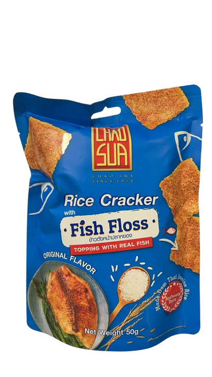 Rischips med Fisksmak 50g, Chao Sua