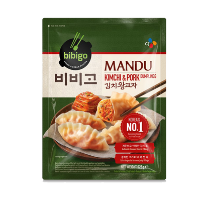 Kimchi & Fläsk Dumpling 525g, Bibigo